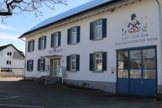 Außenansicht Ortsverwaltung Nußbach
