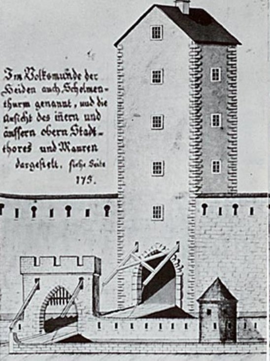Skizze Oberer Turm Oberkirch