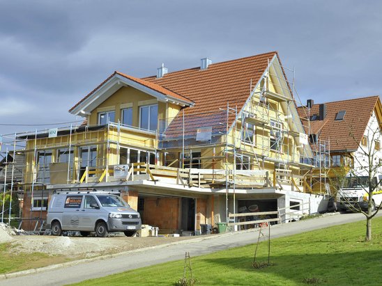 Hausbaustelle in Oberkirch