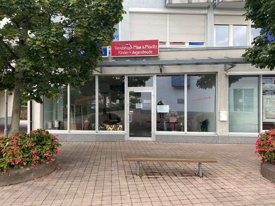 Frontansicht des Ladengeschäfts
